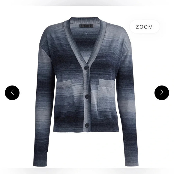 G/FORE
Womens Ombre Merino Wool Cardigan Ink - Picture 2 of 9